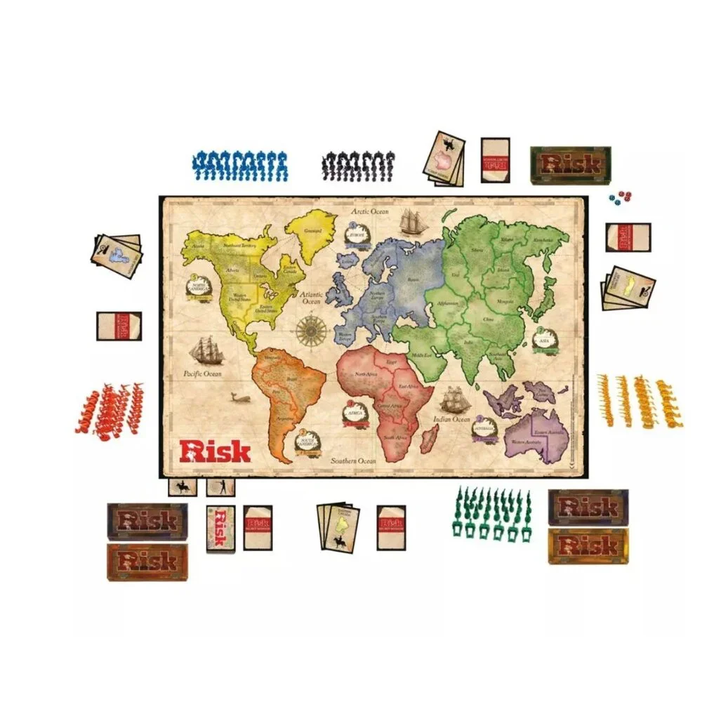 HASBRO Risk The Game of Strategic Conquest Board Game